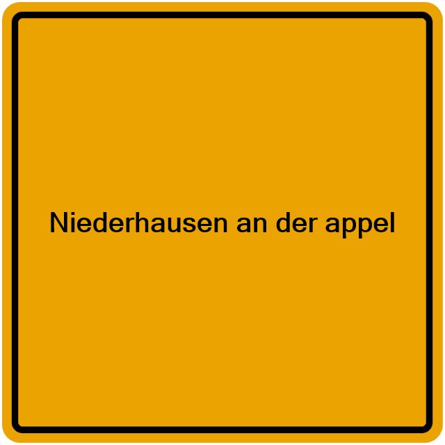 Einwohnermeldeamt24 Niederhausen an der appel